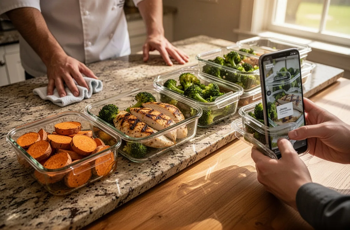 In-Home Batch Cooking and Portioning