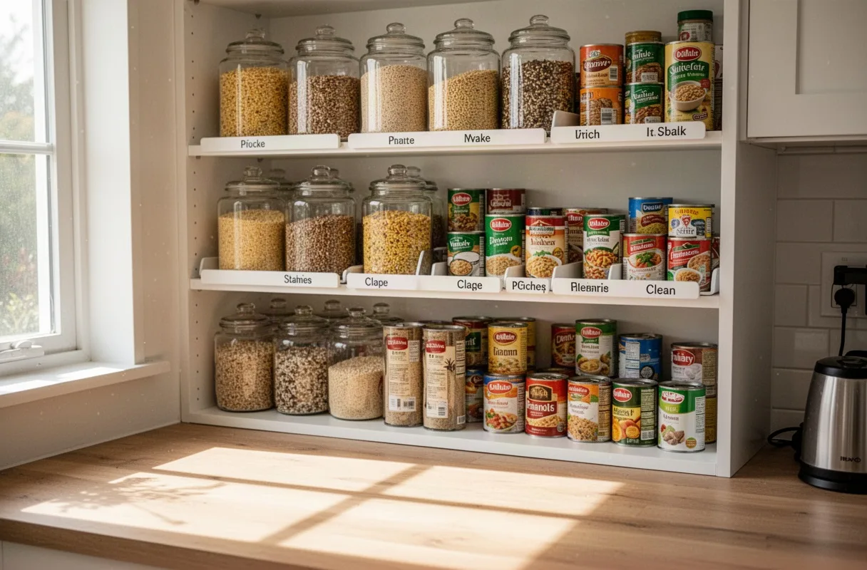 Kitchen and Pantry Food Organisation Audit